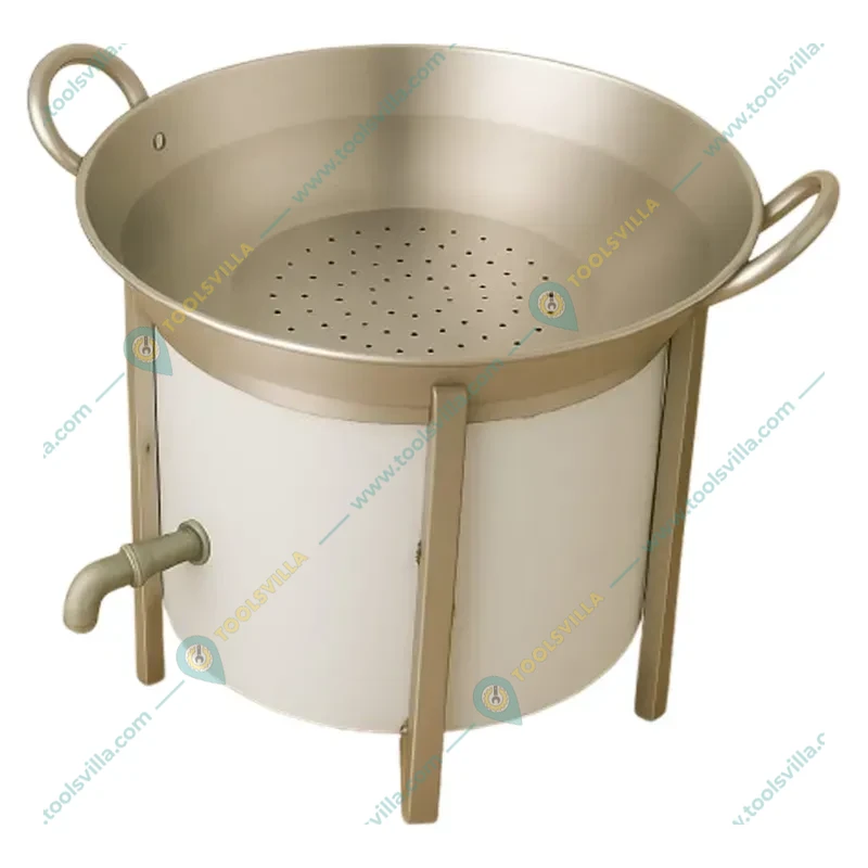 Commercial  Round Table Top Electric Kadhai,3000W, SS Body thumbnail 2