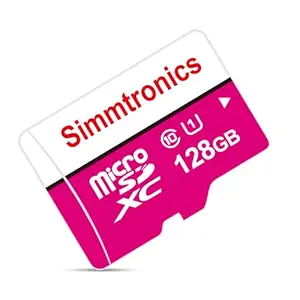 Simmtronics High-Speed Class 10 Micro SD Card | Speed & Reliability in Compact Form | Elevate Storage & Performance (128, GB) thumbnail 1