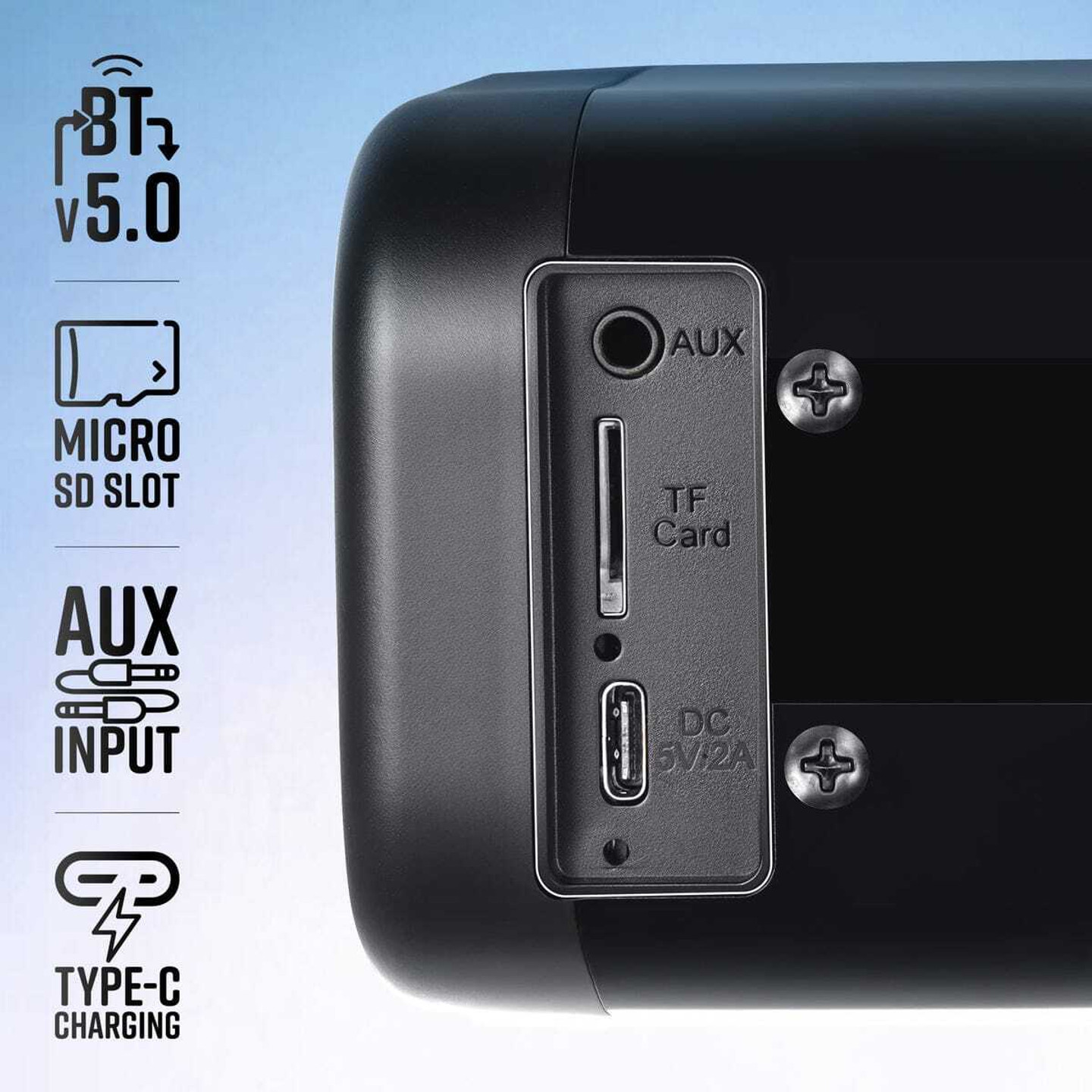 ZEBRONICS JUKE BAR 1610 42 W Bluetooth Soundbar (Black, Stereo Channel) | bluetooth speakers Memory Card Slot thumbnail 4