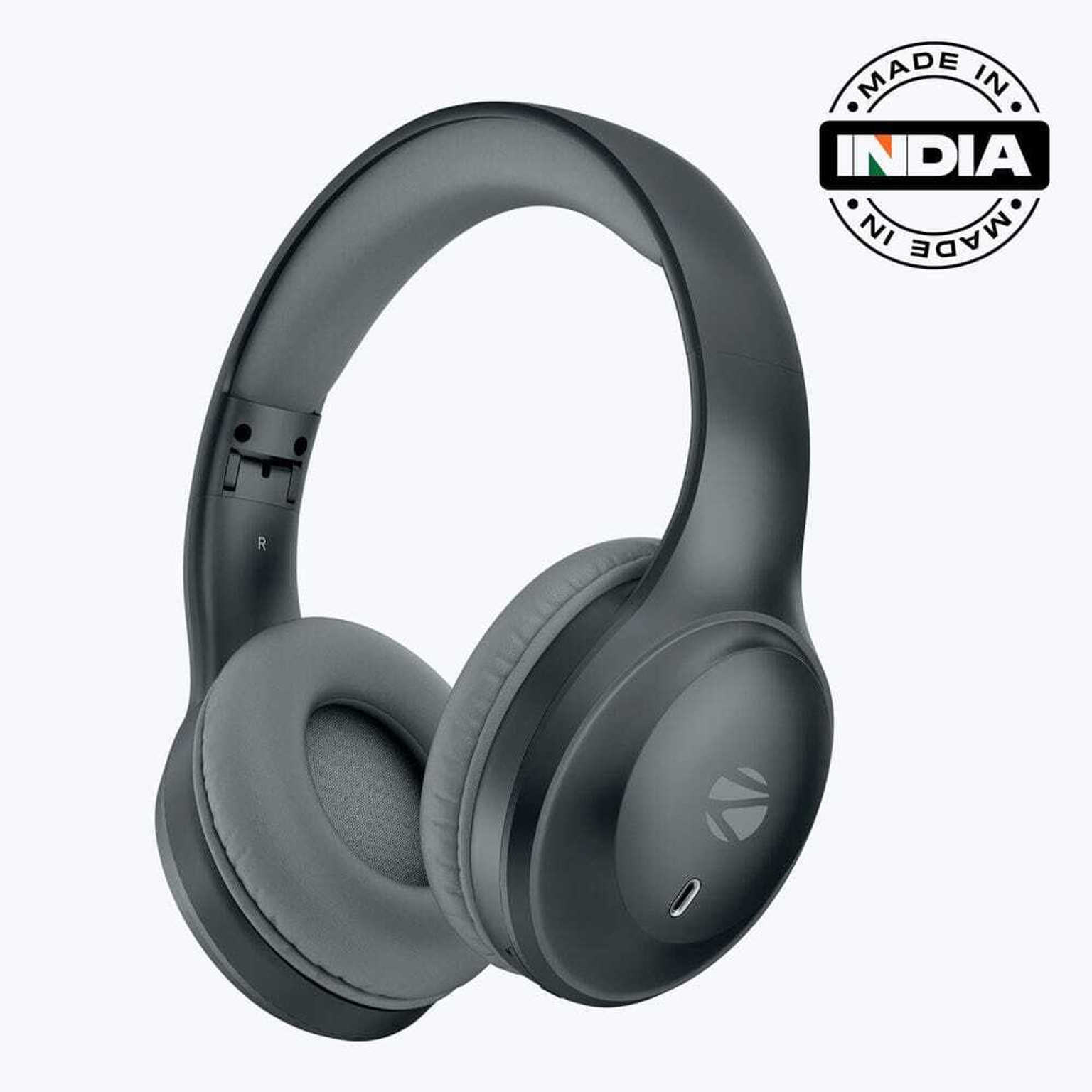 Visit brand store ZEBRONICS Zeb Paradise Neo R Black Bluetooth & Wired Gaming Headset (Black, On the Ear) | Wireless Headphone | gaming and daily use headphone thumbnail 1
